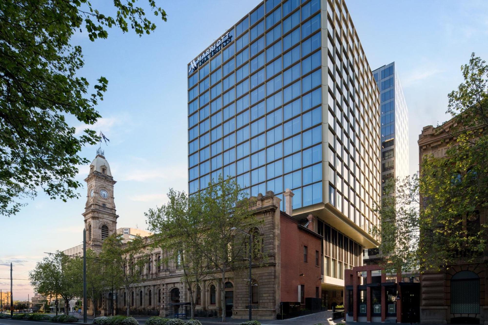 Adelaide Marriott Hotel Exteriör bild